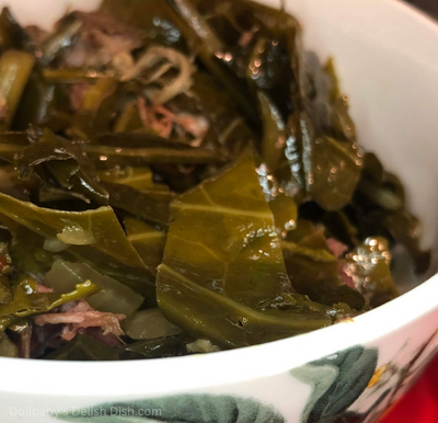 Southern Collard Greens slow cooker