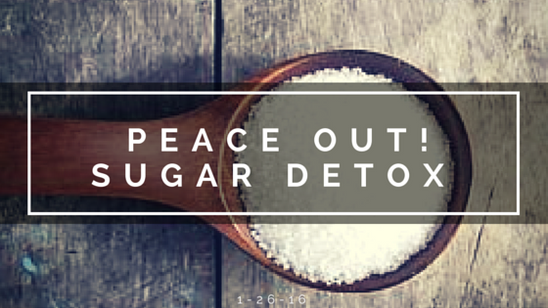 PEACE OUT SUGAR!