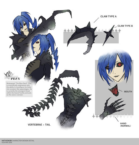 FLUX - Character detail