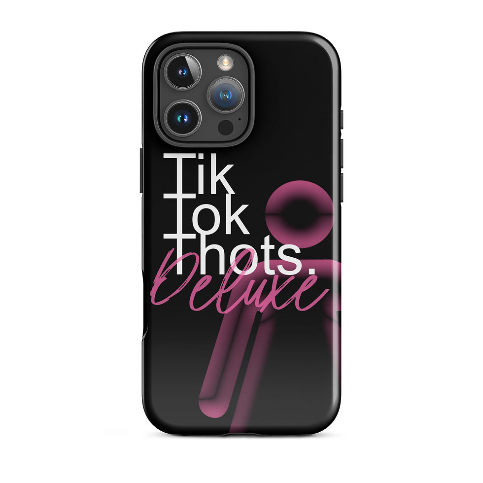 Thumbnail: TikTok Thots Tough Case for iPhone®