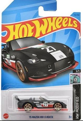 Hot Wheels 15 Mazda MX-5 Miata