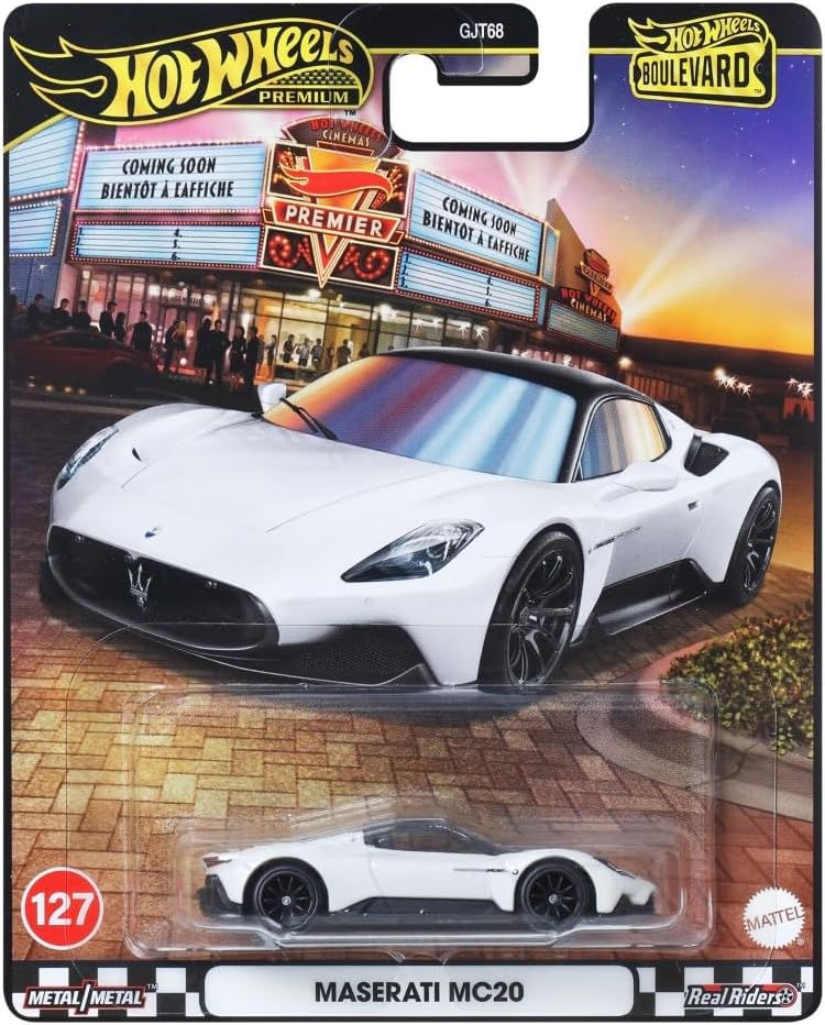 Hot Wheels Boulevard Premium Araçlar MASERATI MC20 GJT68 - JBL11