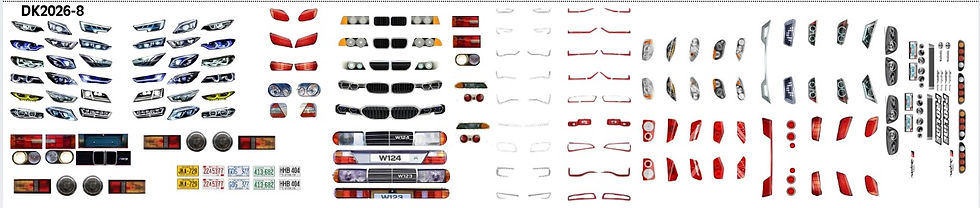 DK2026-08 Sulu Transfer 1:64 Dekal Baskı