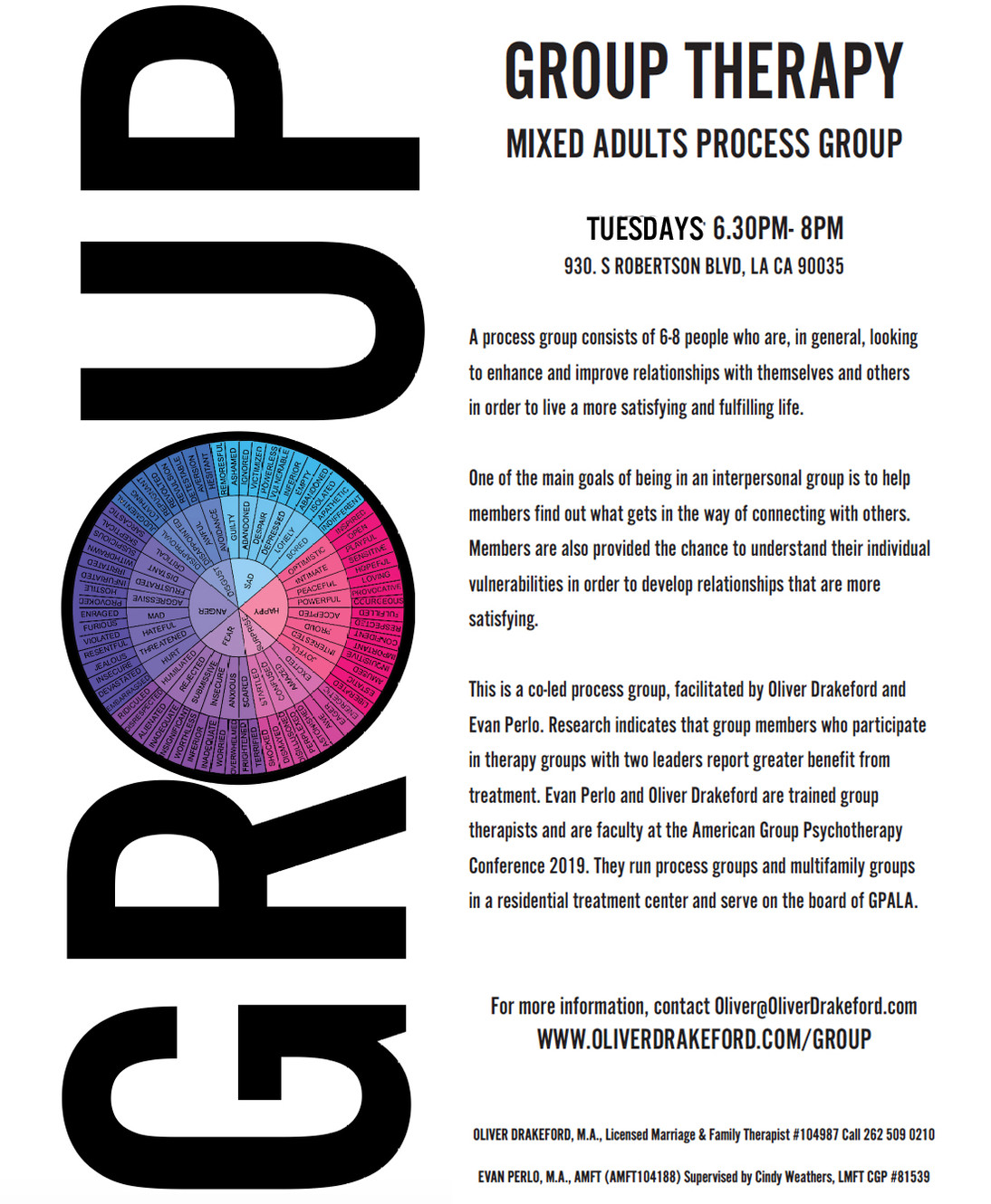 Coed Process Group Therapy