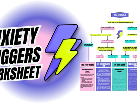 What Are My anxiety triggers worksheet