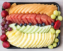 FRUIT PLATTER $35.00 (Assortment of fresh seasonal fruits)