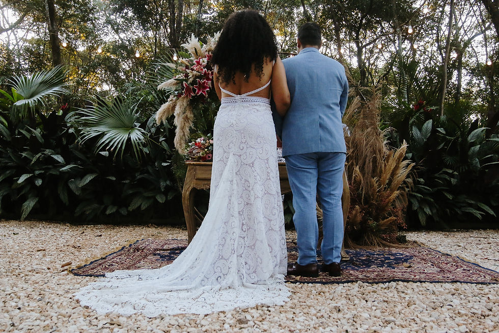 Miniatura: Vestido de noiva branco boho estilista Ana Franca