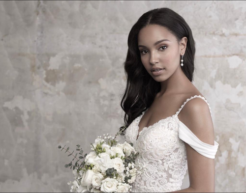 princess polly baby blue dress Vestido de Noiva Novo Madison James By Allure Bridals