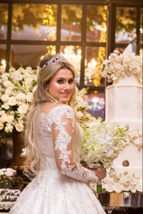 Miniatura: Vestido de noiva princesa Adriano Martin + veu