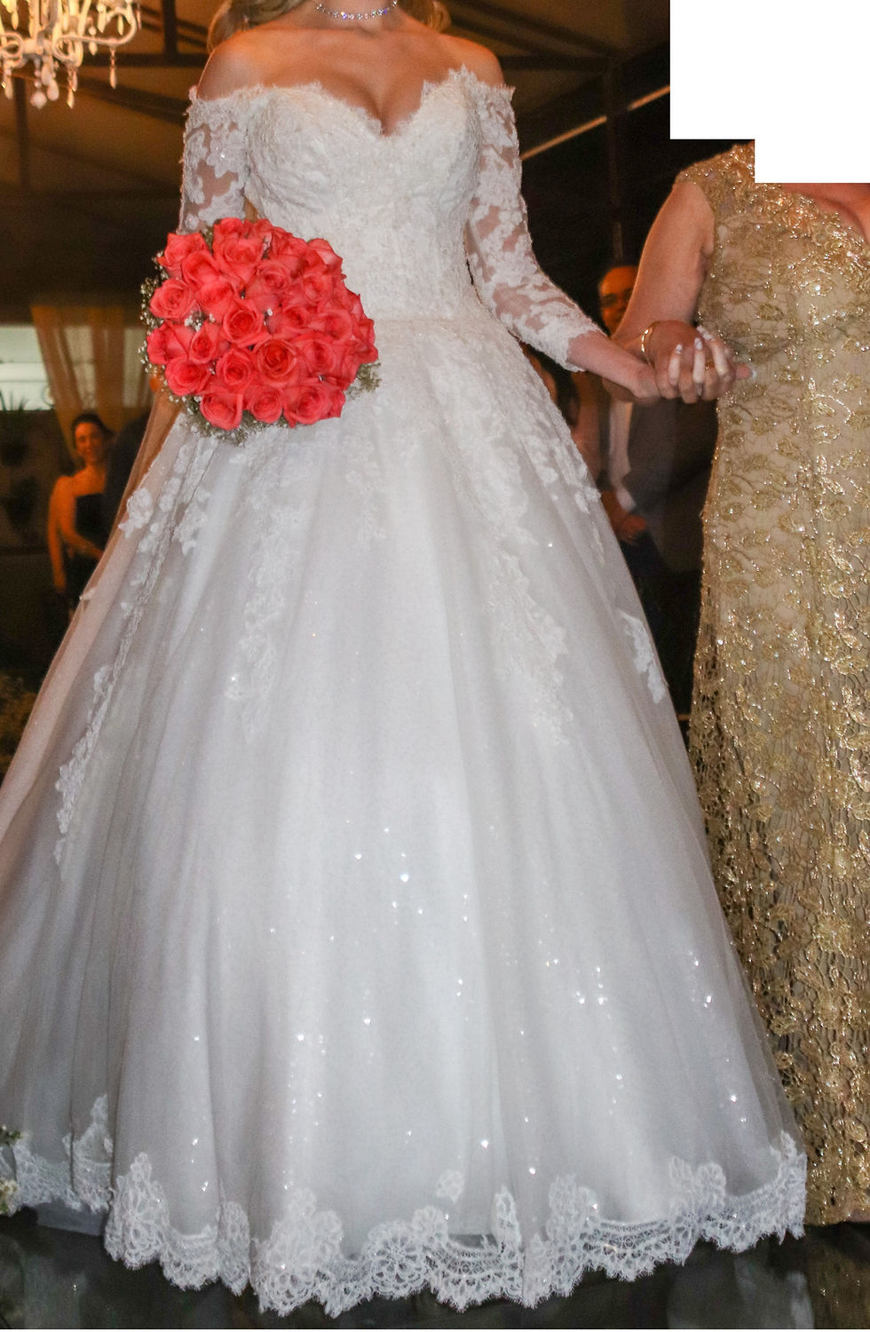 Miniatura: Vestido de noiva princesa romantico Rosa Clara