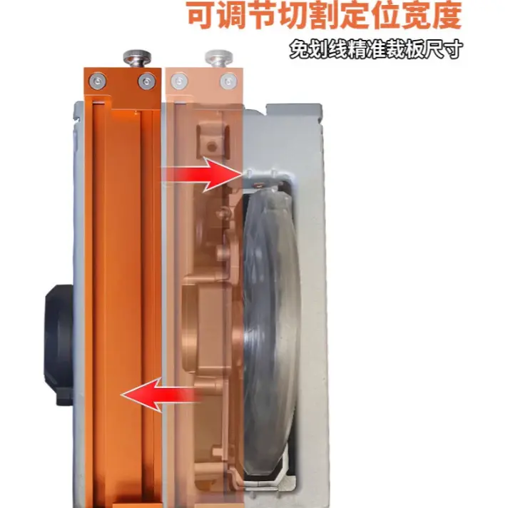 Thumbnail: Aluminum Alloy Cutting Machine Backer