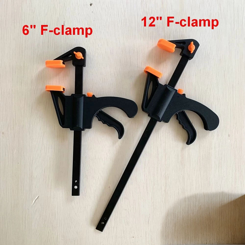 Thumbnail: F Clamp Woodworking Pole Clamp, Fixed Clamp, Trigger Quick Grip Clamp