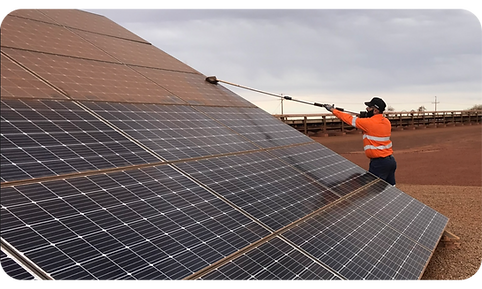 Manual Cleaning Exposes Workers to Risk_Solar Energy Robotics