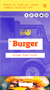 See All Templates website templates – Food Truck
