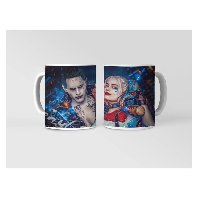 Taza Harley Quinn - Caos Colorido al Calor