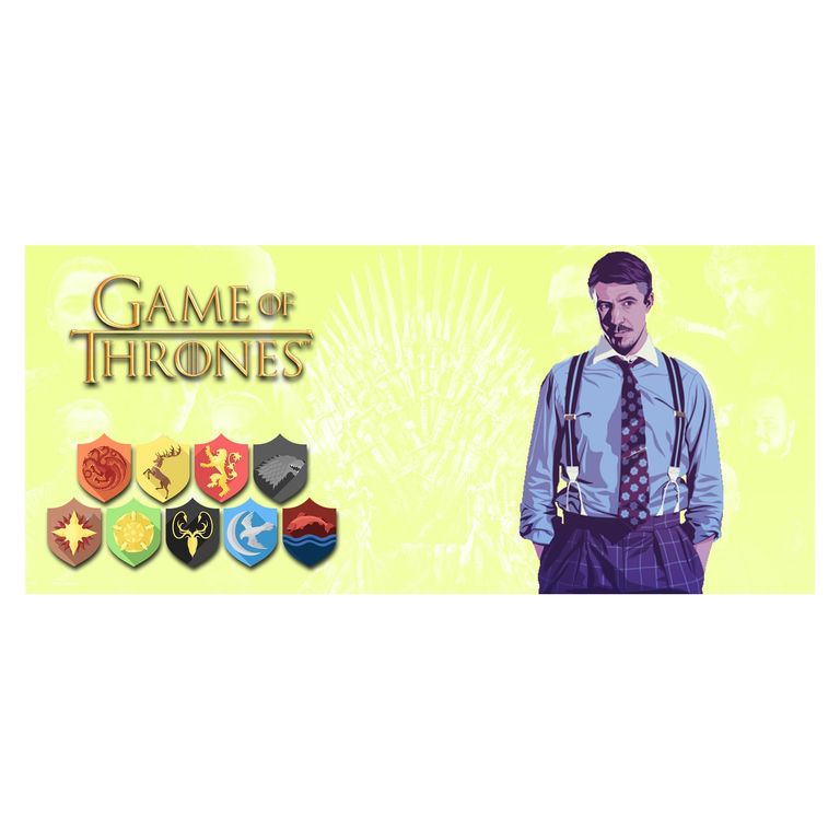Taza Juego de Tronos - Tronos que Cambian con Lord Petyr