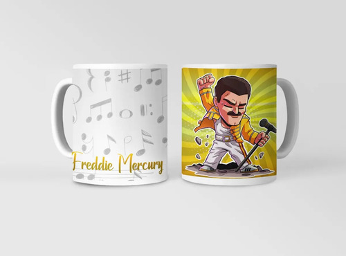 Taza Formas Geométricas Para Niños Educativa Blanco