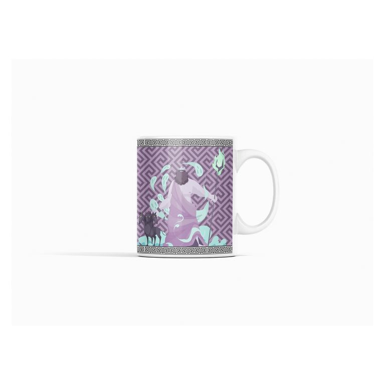 Taza El Poder de Hades Emerges with Heat