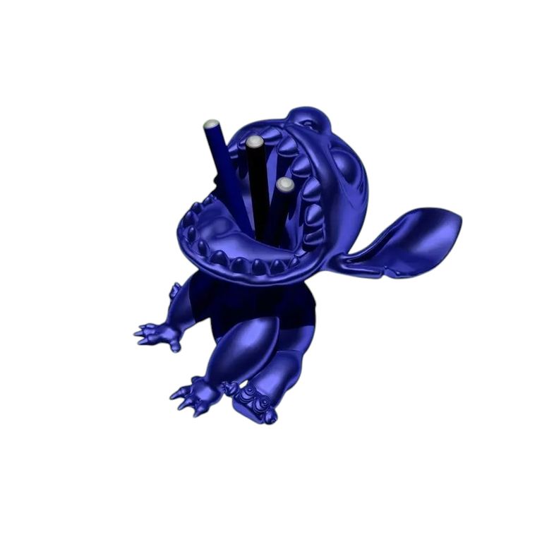 Lapicero Lilo y Stitch Porta Lápices Figura Decorativa