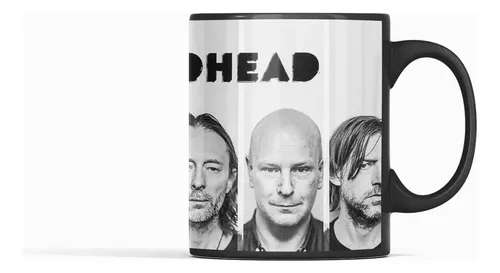 Taza Magica Radiohead Banda De Rock Negro Radiohead