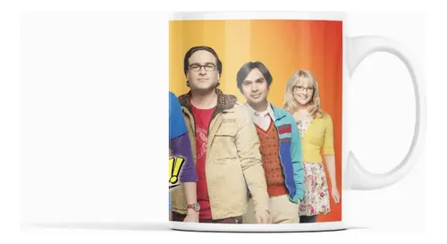 Taza The Big Bang Theory - Momentos Bazinga Blanco