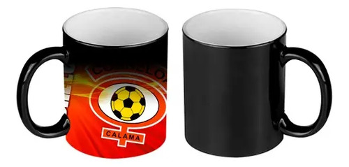 Taza Mágica Club De Deportes Cobreloa - Futbol Chileno Negro