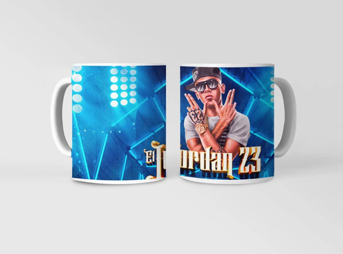 Taza Jordan 23 - Estilo Que Se Muestra Blanco