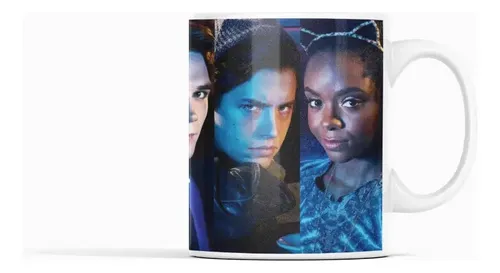 Taza Riverdale - Intrigas Entre Amigos Blanco