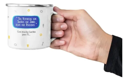 Taza Enlozada Tornillos Y Tazas - Día De Mecánico Blanco