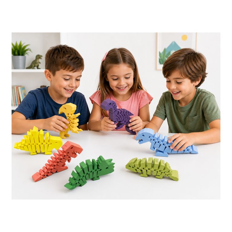 Set Dinosaurios Juguete Niños Figuras Educativas