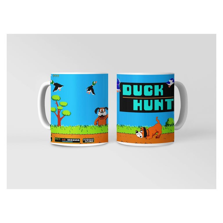 Taza Duck Hunt - Patos al Vuelo
