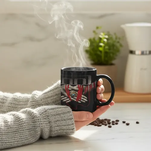 Taza Magica Tool Bandas De Rock Negro Tool Bandas De Rock