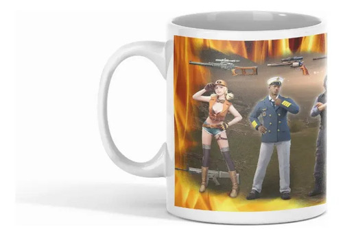 Taza Fortnite - Para Gamers Y Fans De La Batalla Real Blanco