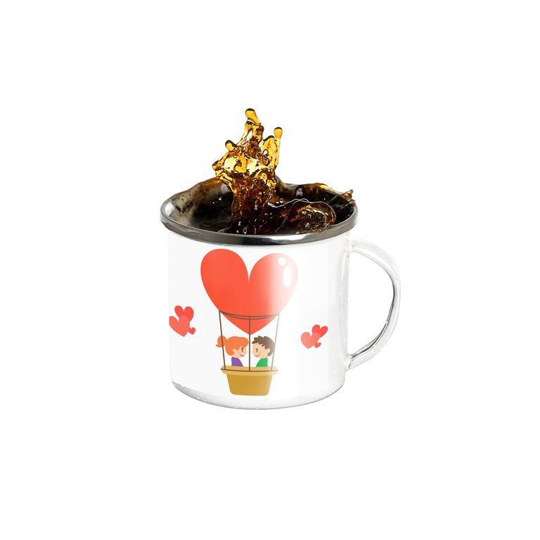 Taza Enlozada Juntos Siempre - Momentos Compartidos