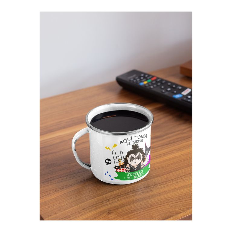 Taza Enlozada Mejor Roquero - Leyenda del Escenario