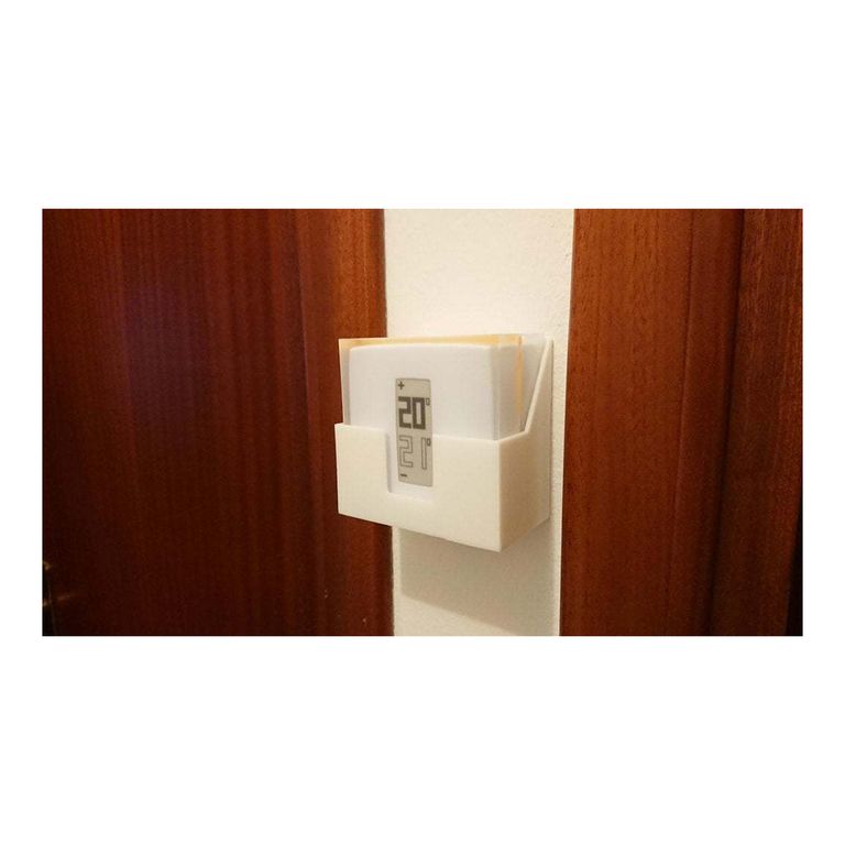 Soporte de pared para el termostato Netatmo