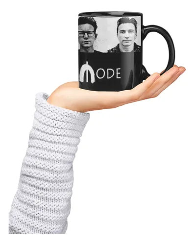 Taza Magica Depeche Mode Violator Bandas De Rock Negro Depeche Mode Violator