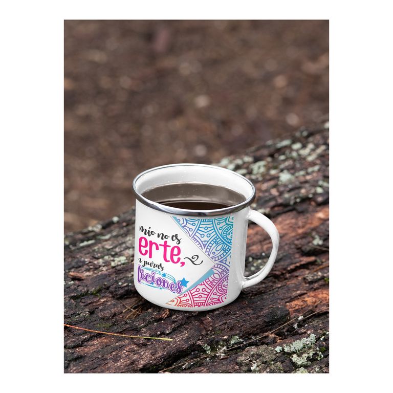 Taza Enlozada Momentos de Paz y Bendición