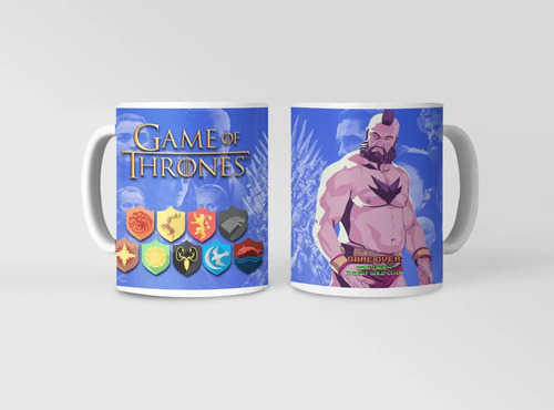 Taza Juego De Tronos - Tronos Con Montanha Blanco