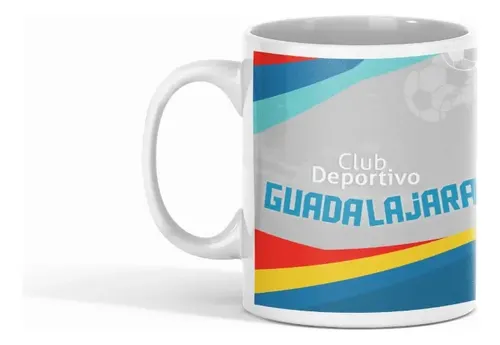 Taza Chivas Orgullo Guadalajara - Futbol Mexicano Blanco