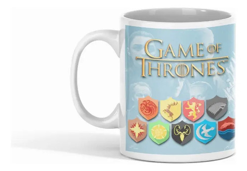 Taza Juego De Tronos - Tronos Que Cambian Con Arya Stark Blanco