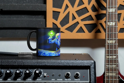 Taza Mágica De Megadeth- Bandas De Rock Negro Megadeth