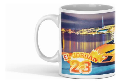 Taza Jordan 23 - Descubre El Ritmo Blanco