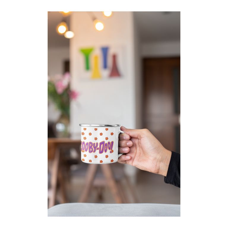 Taza Enlozada Scooby Doo - Misterios y Meriendas