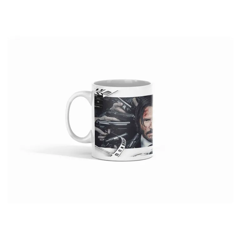 Taza John Wick - El Asesino Aparece con Calor