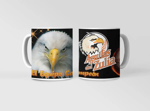 Taza Águilas Del Zulia - Alas Que Revelan Pasión Blanco