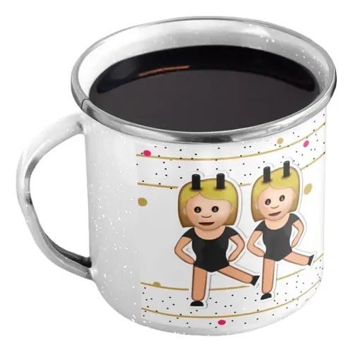 Taza Enlozada Emoticones - Caritas Y Emociones Blanco Regalo Caritas Y Emociones