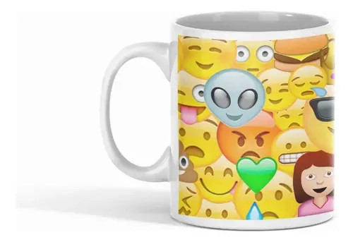 Taza Emoji Day - Perfecta Para Fans De Iconos Divertidos Blanco
