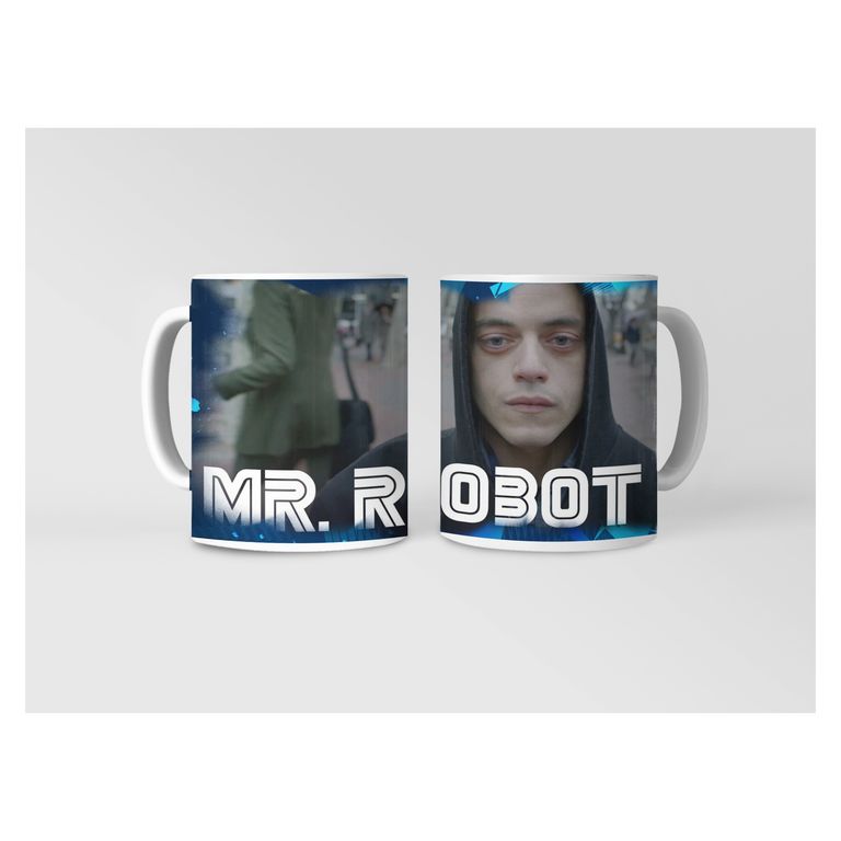 Taza Mr Robot - Hackeos y Secretos Revelados