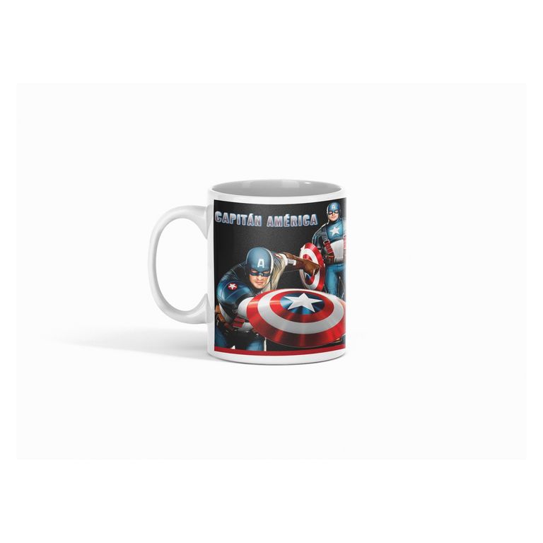 Taza Capitán América - Escudo que Aparece